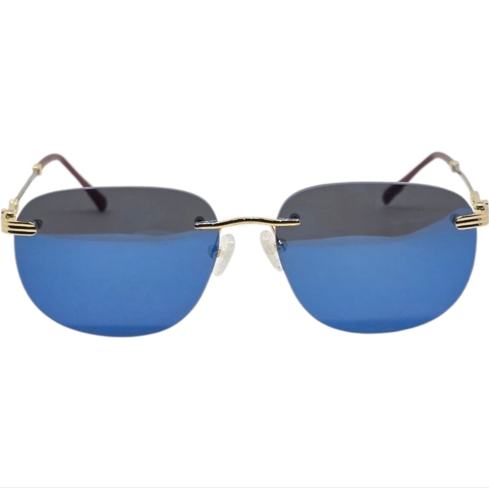 Porta Romana SUNGLASSESS GOLD AND Silver Eyewear